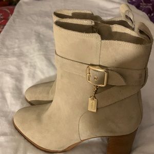 Coach women’s ankle boots tan